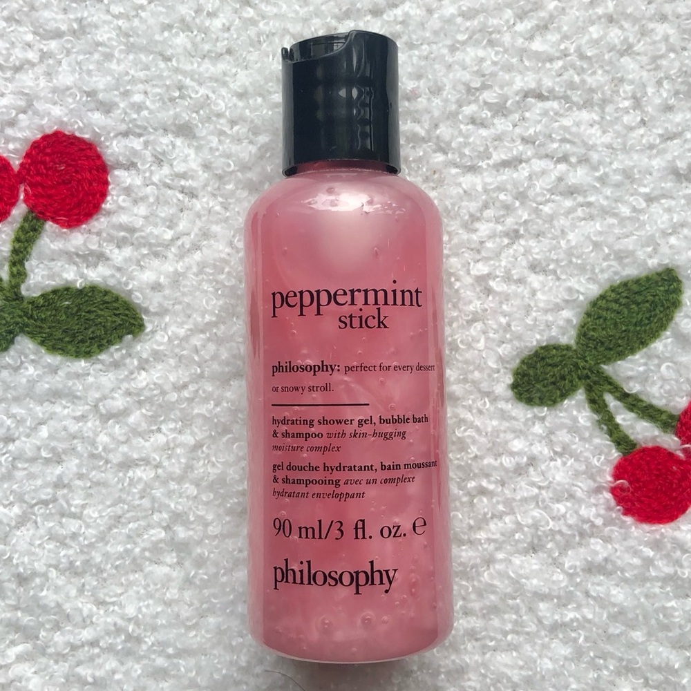 Philosophy Peppermint Stick Body Wash- Travel Size 3 oz *BRAND NEW*